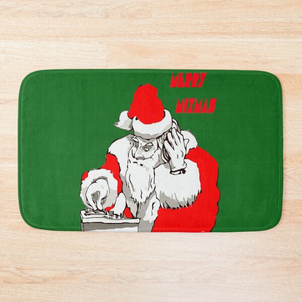 Item preview, Merry Mixmas Christmas Party Santa DJ designed and sold by taiche.