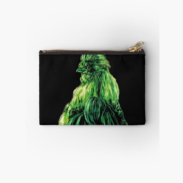 Item preview, Silkie Rooster green designed and sold by Lalingla.
