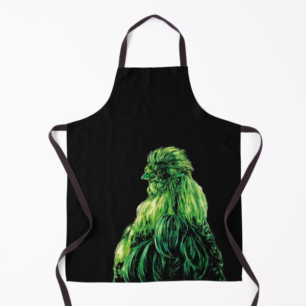 Item preview, Silkie Rooster green designed and sold by Lalingla.