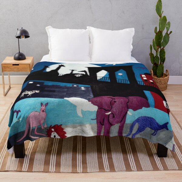 Item preview, Lion Sleeps Tonight Urban Jungle Kids and Animal Lovers Art designed and sold by FindingFreebird.