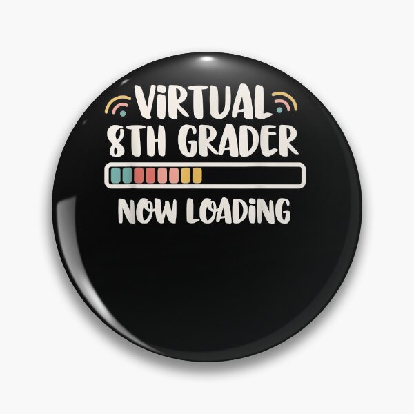 Item preview, Back to School 8th Grade 8 Virtual 8th Grader Now Loading designed and sold by greenmae.