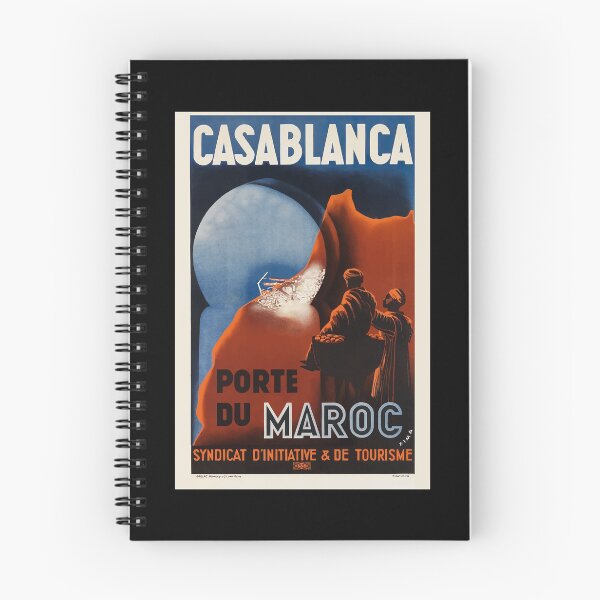Item preview, Mens Womens Casablanca - Retro Travel Poster Vintage Art Bogart designed and sold by RickieHermiston.