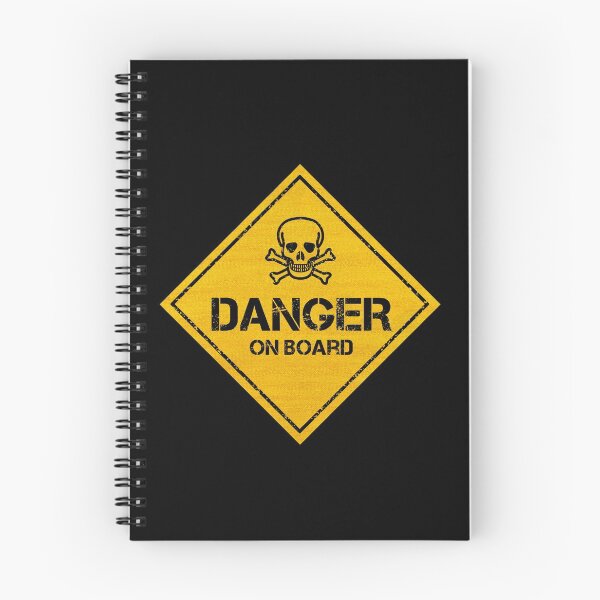 Item preview, Danger On Board | Danger Warning designed and sold by CAUTION SHOP.