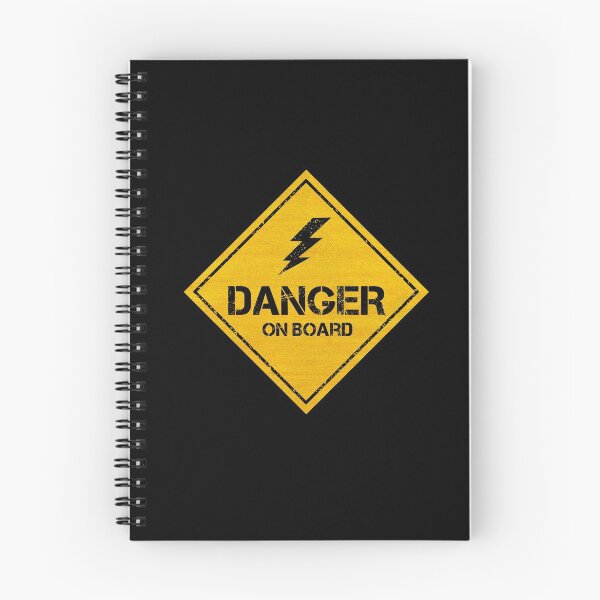 Item preview, Danger On Board | Danger Warning designed and sold by CAUTION SHOP.