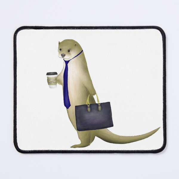 Item preview, Otter Going To Work designed and sold by OTTERFAMILY.