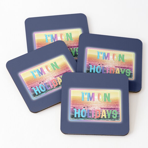 Item preview, I'm on Holidays designed and sold by EdgyDesignForU.