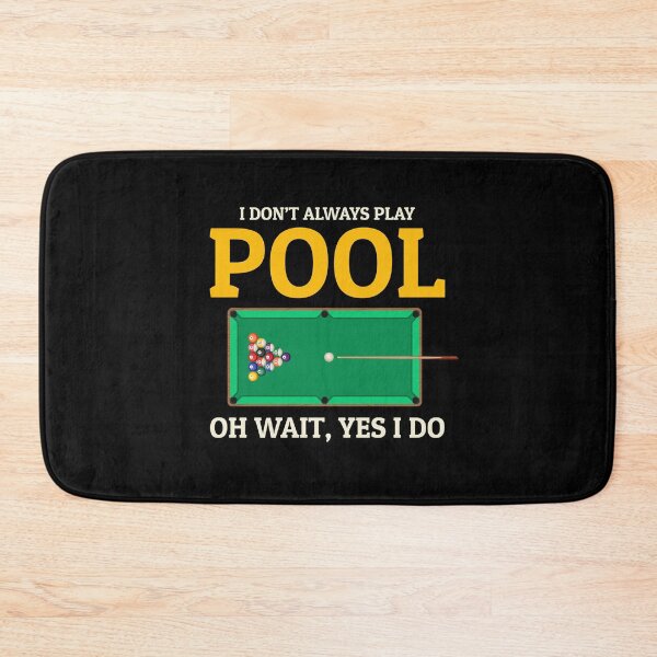 Item preview, Billiards Game Pool Player Cue Ball Sport Funny Saying designed and sold by CuteDesigns1.