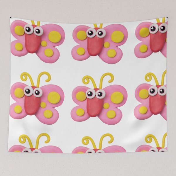 Item preview, Butterfly Clay Colorful Handmade designed and sold by eajob.