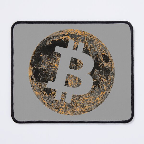 Item preview, Bitcoin Moon designed and sold by OroboroCustom.