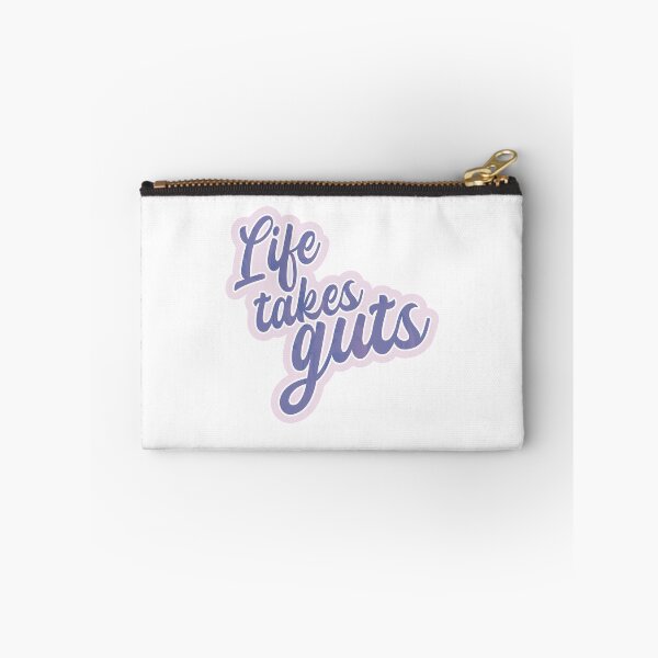 Item preview, Life Takes Guts - Colorful Purple Text designed and sold by TheMajesticGoat.