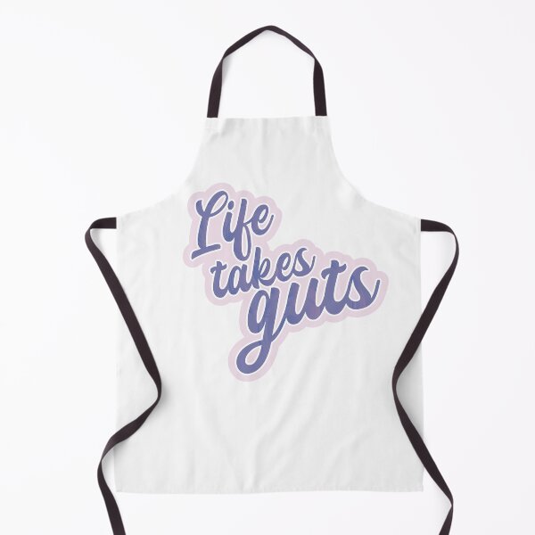 Item preview, Life Takes Guts - Colorful Purple Text designed and sold by TheMajesticGoat.