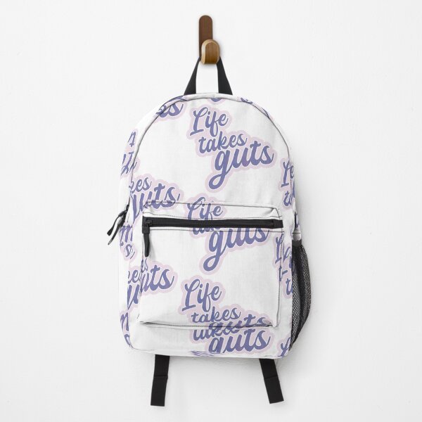 Item preview, Life Takes Guts - Colorful Purple Text designed and sold by TheMajesticGoat.