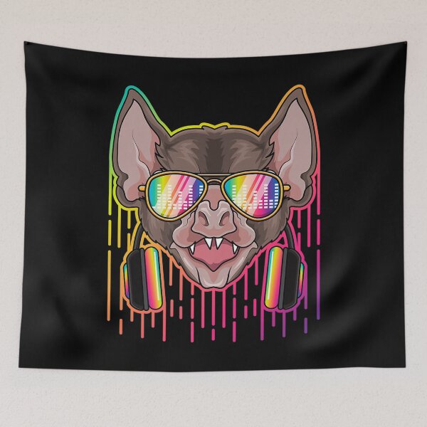 Item preview, Music Bat Dj With Headphones Musical Bat Lovers Premium  designed and sold by GodivaShop.