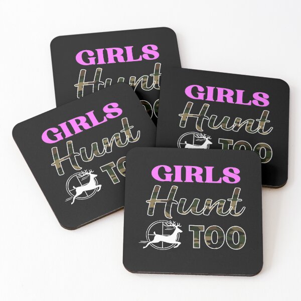 Item preview, Girls Hunt Too - Hunting  designed and sold by ZiesMerch.