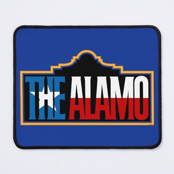 Item preview, THE ALAMO/TEXAS ART designed and sold by WOOFANG.