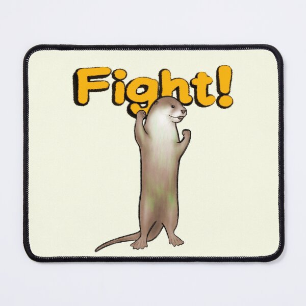Item preview, Otter Cheering with a Fight designed and sold by OTTERFAMILY.