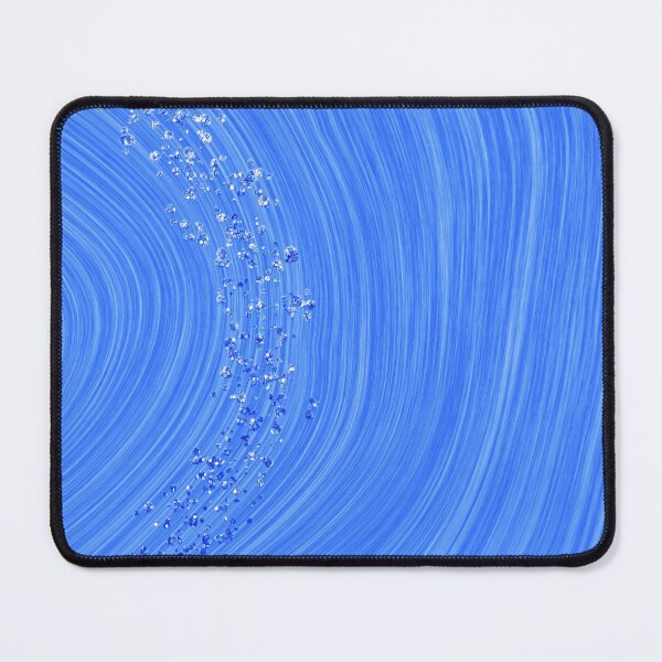 Item preview, Electric Blue Agate with Sparkle designed and sold by WisdomInspired.