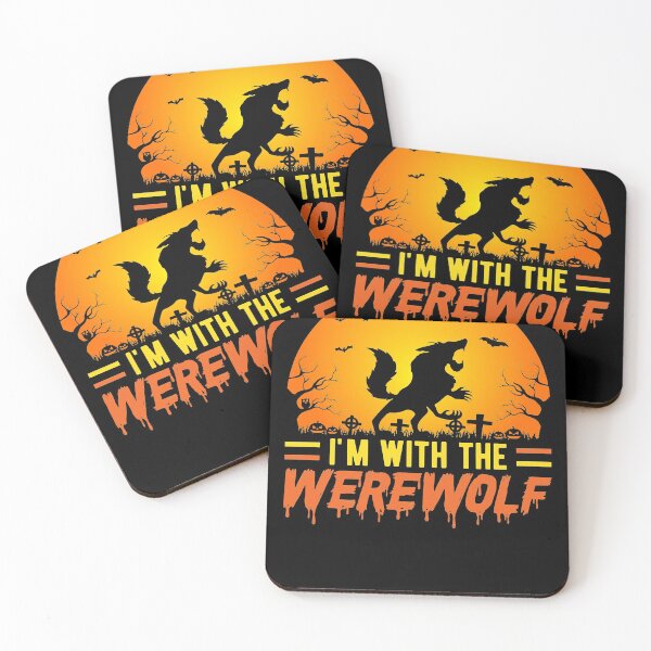 Item preview, I’m with the Halloween werewolf  designed and sold by ROBYNDSON.