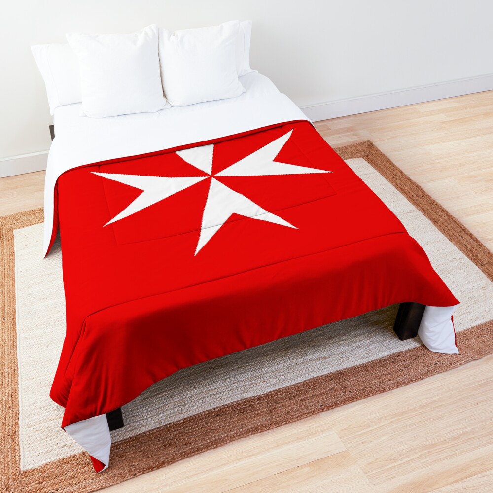 Cross of the Order of St. John. MALTA, MALTESE. Comforter