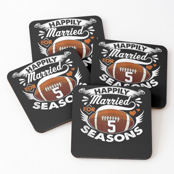 Item preview, 5 Years Wedding Anniversary for Football Couple lover Tank Top designed and sold by RogerGift.