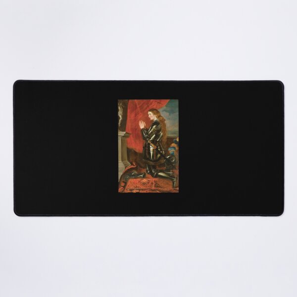 Joan of Arc - Peter Paul Rubens Desk Mat