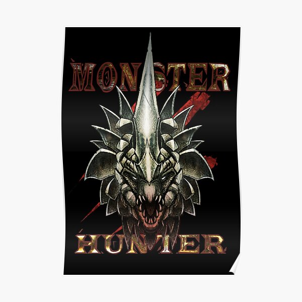 Monster Hunter - Black Poster