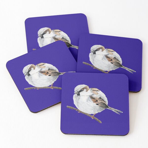 Item preview, Watercolor House Sparrow designed and sold by Meagan Stratton.