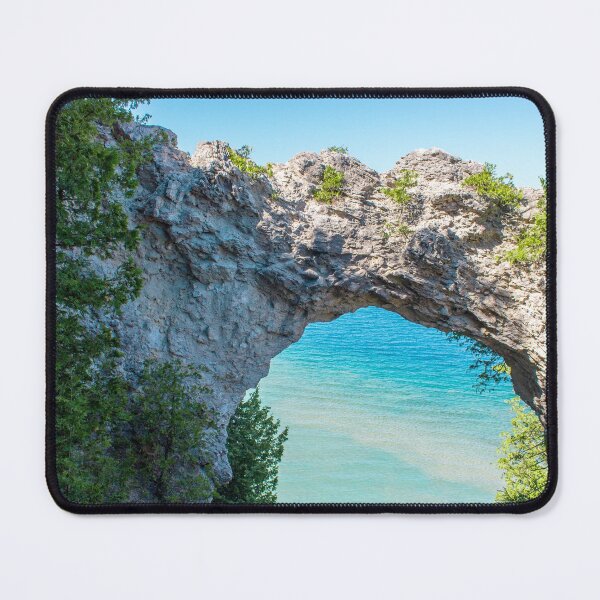 Item preview, Landscape of Arch Rock on Mackinac Island Michigan designed and sold by Michael Deemer.