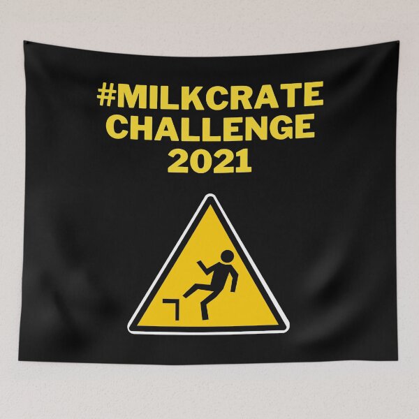 Item preview, Milk crate challenge  designed and sold by 2Cheesy4U.