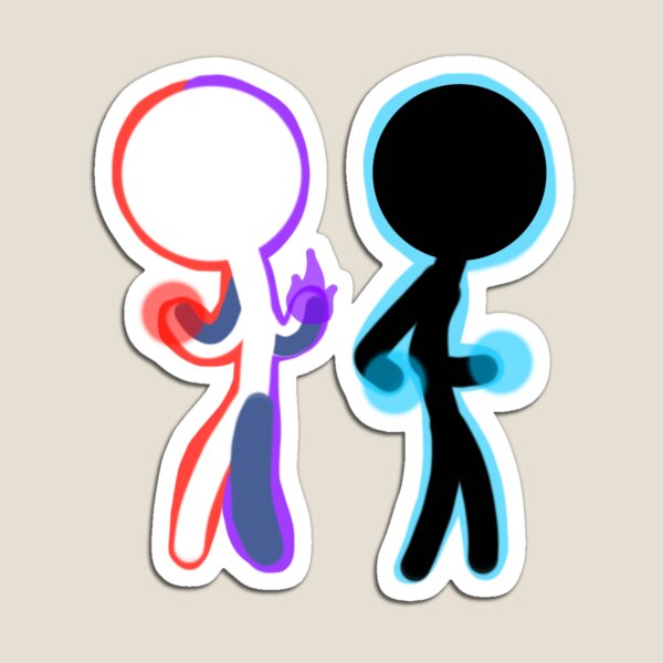 Item preview, Stick Figure Duo designed and sold by Space-Wolves.
