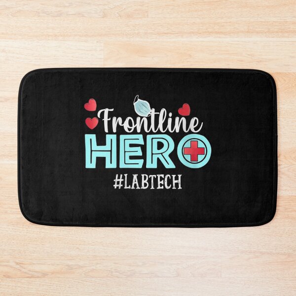 Item preview, Womens Frontline Hero Lab Tech essential workers Thank You Nurses V-Neck  designed and sold by DaiShop.