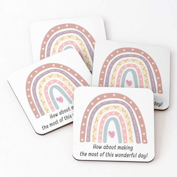 Item preview, Rainbow How About Making The Most Of This Wonderful Day, Positive Success Quotes designed and sold by levdone.