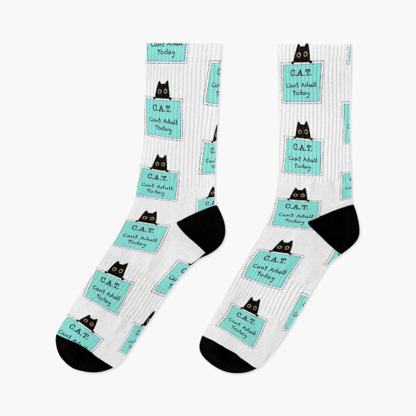Item preview,  Can't Adult Today - C. A. T. - Black Cat  designed and sold by RosalieReeves.