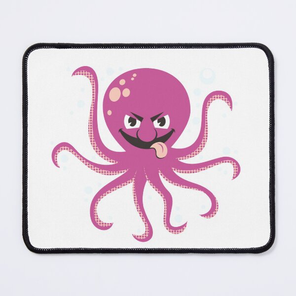 Item preview, Mean Pink Octopus designed and sold by treasure-crafts.