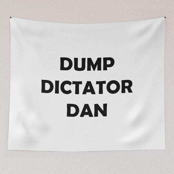 Item preview, DUMP DICTATOR DAN designed and sold by DomGDesign.