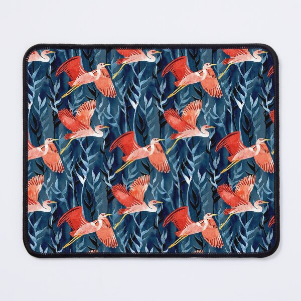 Item preview, Birds and Reeds in Red and Blue designed and sold by micklyn.