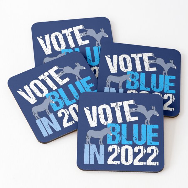 Item preview, Vote Blue in 2022 Democrat Donkey designed and sold by Epic Love Designs.