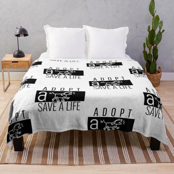Item preview, Adopt A Dog Save A Life Text design for those who love pet adoption designed and sold by jtancrum61.