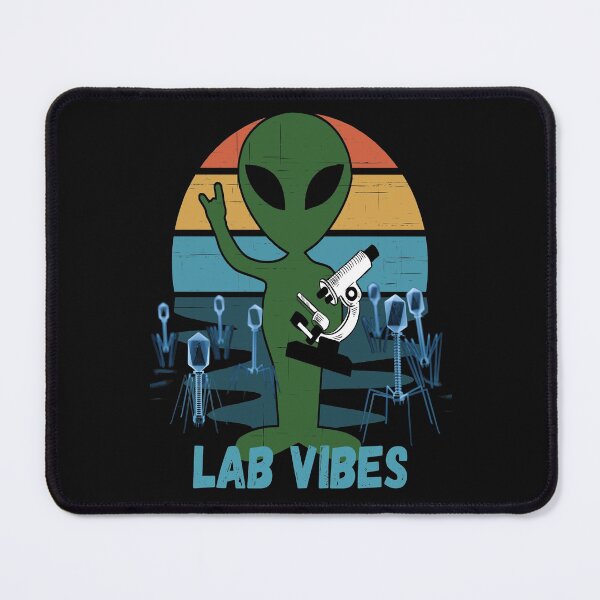 Item preview, MEDICAL LABORATORY SCIENTIST LAB VIBES ALIEN BACTERIOPHAGE designed and sold by Hippiesole.