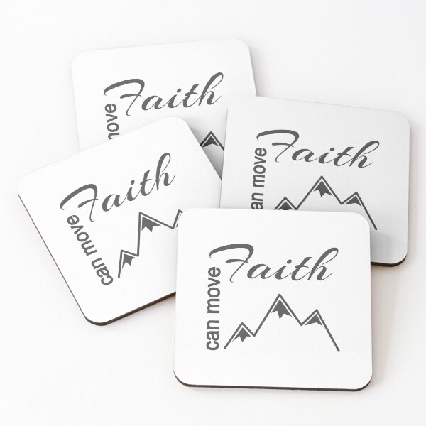 Item preview, Christian Design - Faith Can Move Mountains designed and sold by simplydesignart.