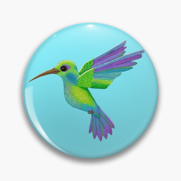 Item preview, The Prettiest Hummingbird designed and sold by Soozie Wray.