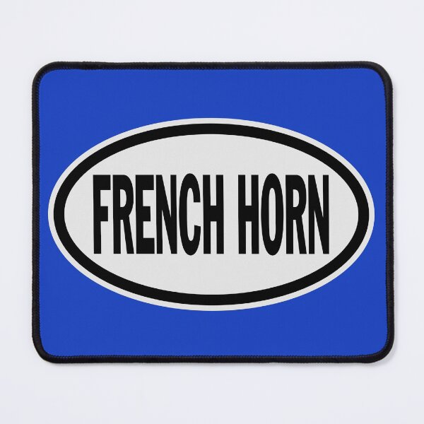 Item preview, FRENCH HORN OVAL ART designed and sold by WOOFANG.