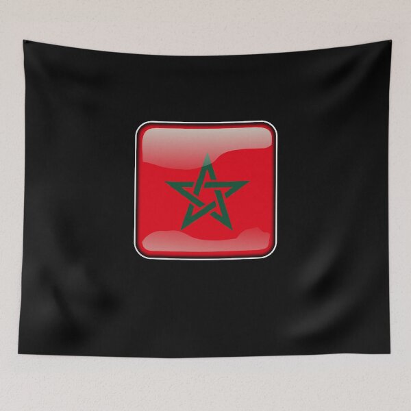 Item preview, Moroccan Flag I Love Morocco designed and sold by GBDesigner.