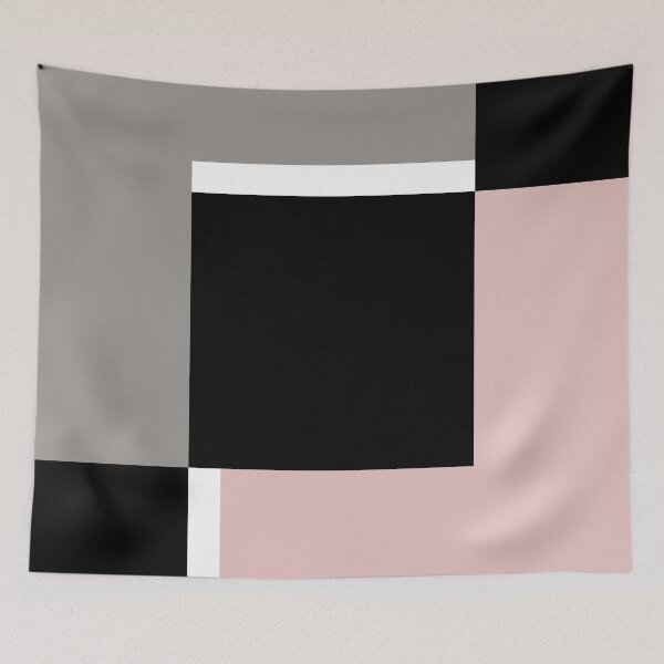Item preview, black and cream grey geometric designed and sold by drifti.