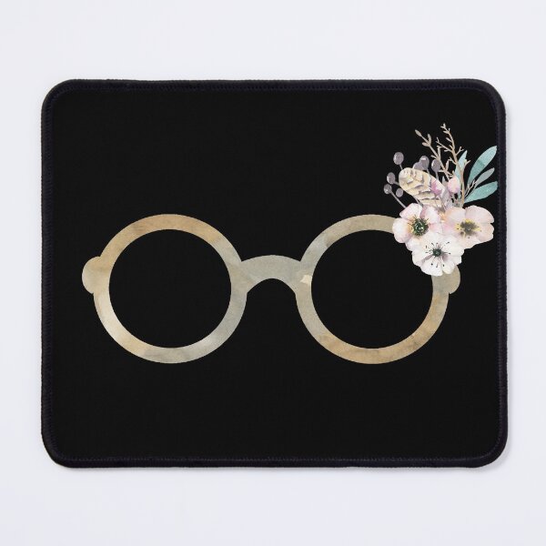Item preview, Round Eyeglasses With Watercolor Floral Bouquet designed and sold by Primroaddesigns.