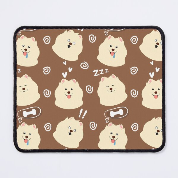 Item preview, Funny Samoyed Dog Emoji designed and sold by Lulupainting.