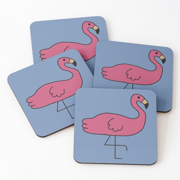 Item preview, Cute Flamingo - Kawaii Flamingo designed and sold by KawaiiByDice.