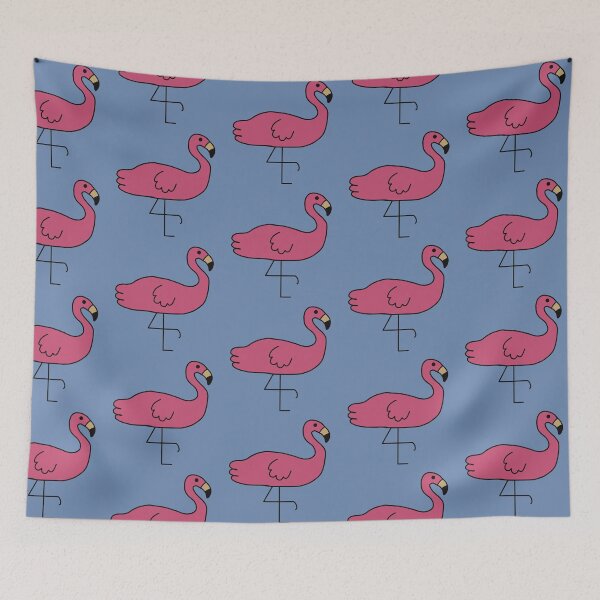 Item preview, Cute Flamingo - Kawaii Flamingo designed and sold by KawaiiByDice.