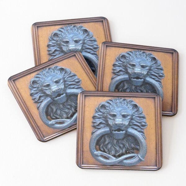 Item preview, Cautious Antique Roman Door Knocker designed and sold by Andykinoz.