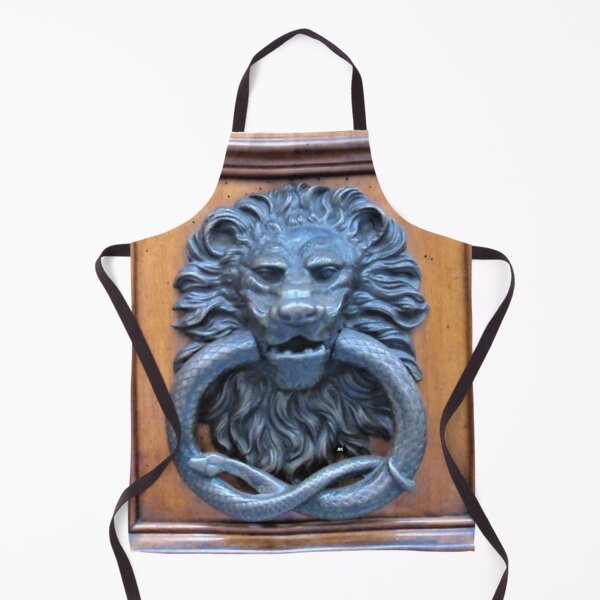 Item preview, Cautious Antique Roman Door Knocker designed and sold by Andykinoz.